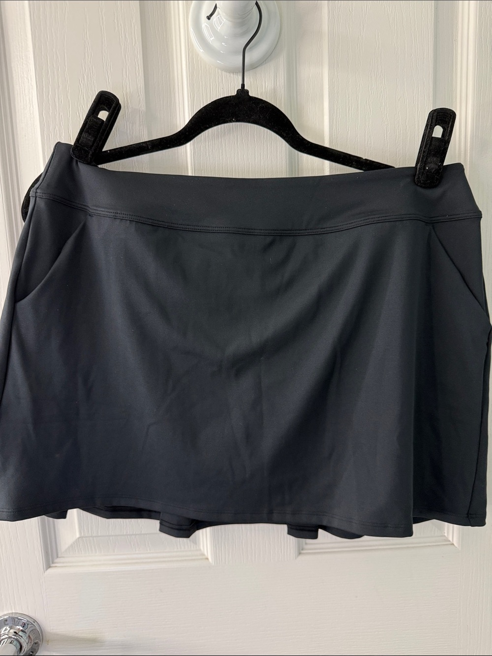 Under Armour Black Circle Skirt with Built-In Shorts